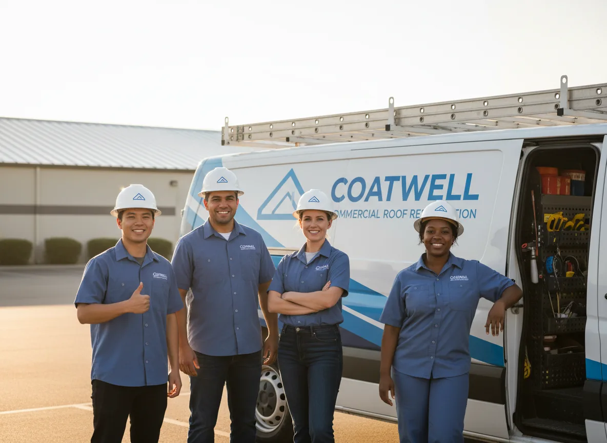 Commercial roof coating company in Lorton, NE